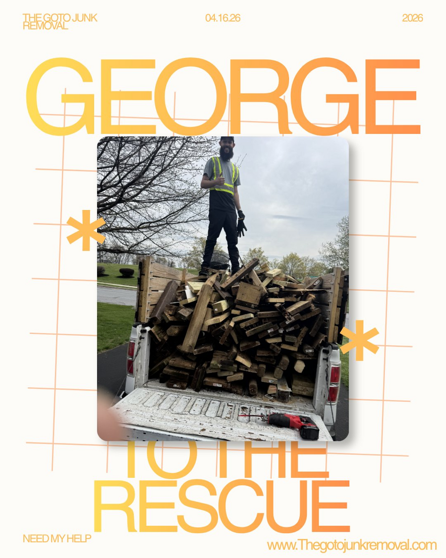 George with a full truck load
